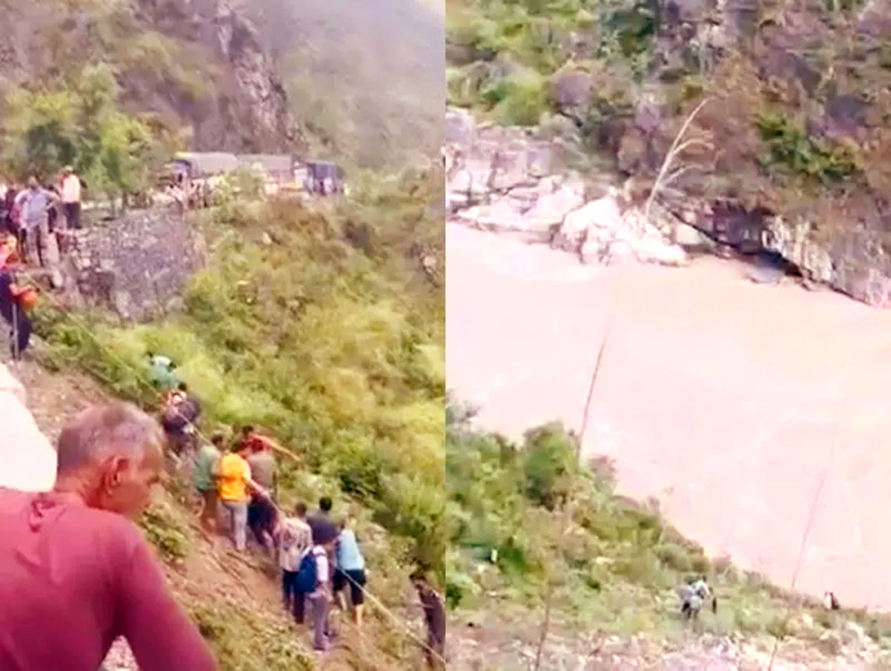 Passenger bus falls into Alaknanda river in Rudraprayag; one body found, many injured
